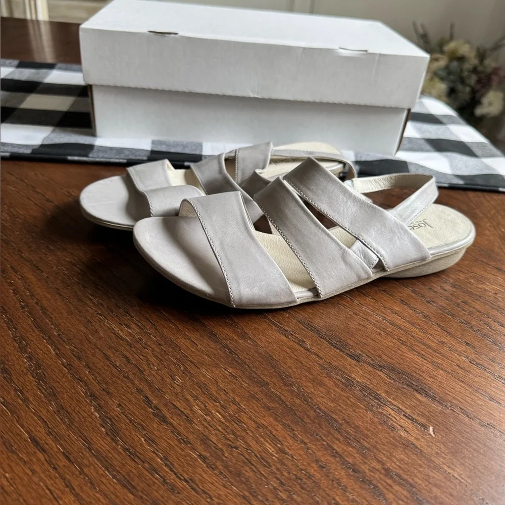 JOSEF SEIBEL‎ Fabia Light Gray Leather